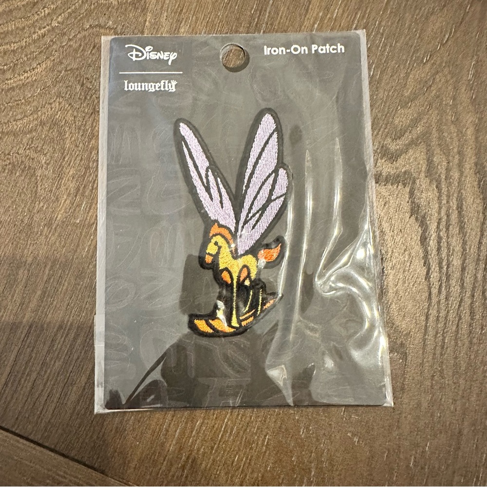 NEW Loungefly Disney Alice‎ in Wonderland Iron On Patch The Rocking Horsefly